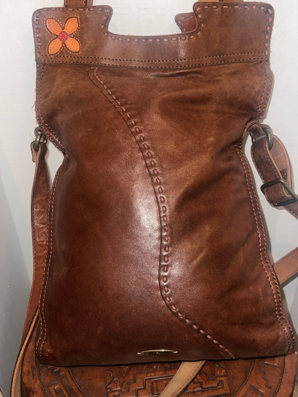 LUCKY BRAND Abbey Road Hippie Foldover Bag - Picture 3 of 12